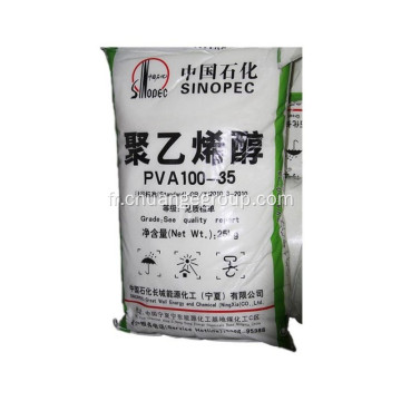 Alcool polyvinylique PVA 100-84 (2699) Sinopec Brand
